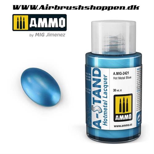 A.MIG 2421 Hot Metal Blue   A-Stand paint 30 ml